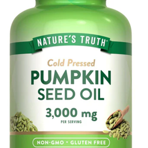 Pumpkin Seed Oil 3000mg - 75 softgels